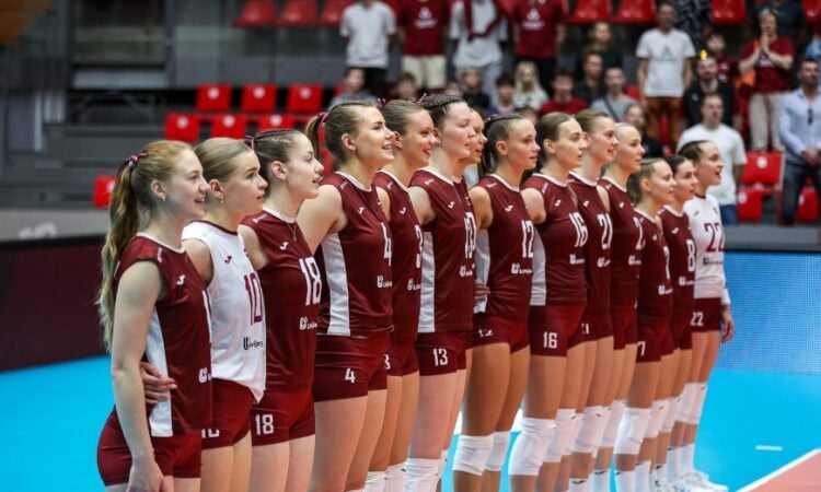 Latvijas sieviešu volejbola izlase