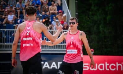 Kristians Fokerots un Mārtiņš Pļaviņš