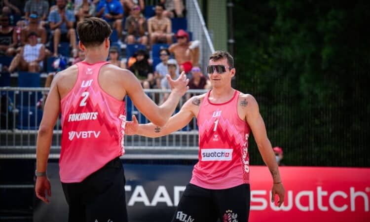 Kristians Fokerots un Mārtiņš Pļaviņš