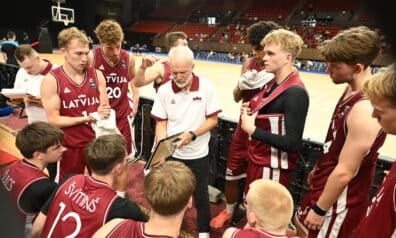 Latvijas U20 basketbola izlase