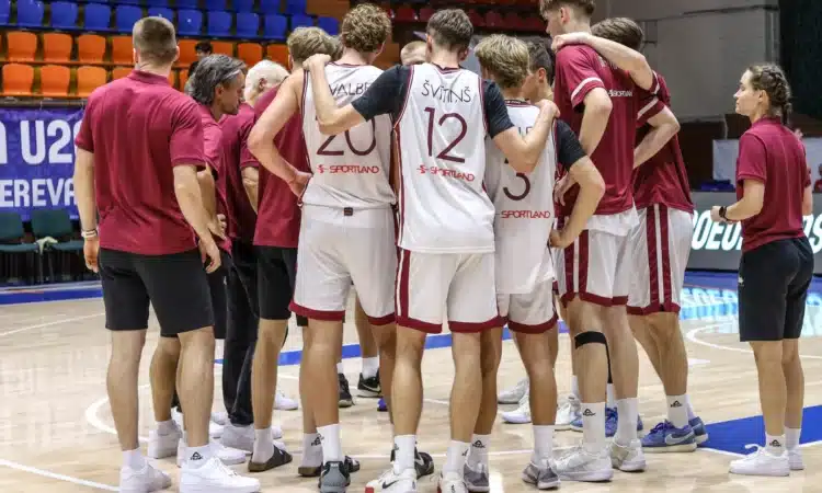 Latvijas U20 basketbola izlase