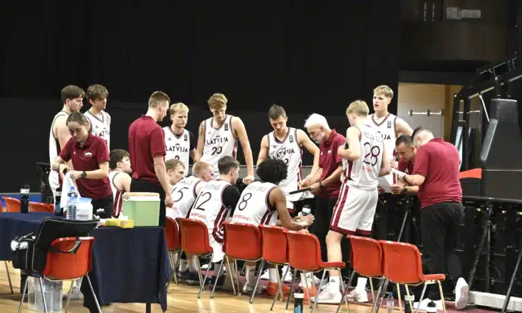 Latvijas U20 basketbola izlase