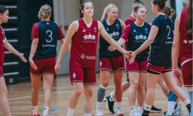 Latvijas U20 sieviešu basketbola izlase