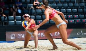 Anastasija Samoilova un Tīna Graudiņa