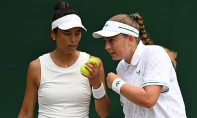 Suveja Sje un Aļona Ostapenko
