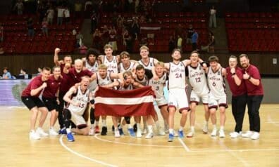 Latvijas U20 basketbola izlase