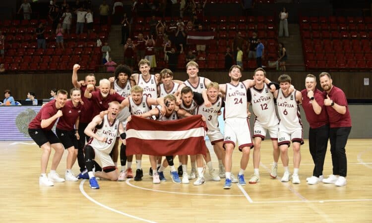Latvijas U20 basketbola izlase