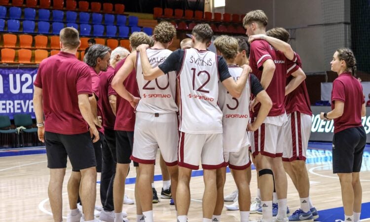 Latvijas U20 basketbola izlase