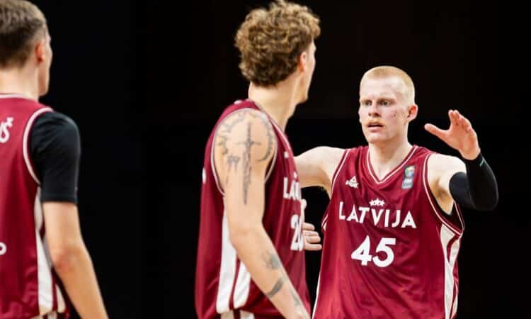 Latvijas U20 basketbola izlase
