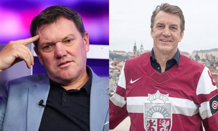 Armands Puče un Sandis Ozoliņš