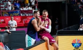 Luka Dončičs un Kristaps Porziņģis