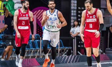 Gruzijas un Itālijas basketbola izlases