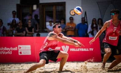 Mārtiņš Pļaviņš un Kristians Fokerots