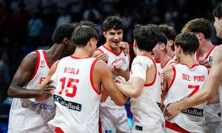 Spānijas U18 basketbolisti