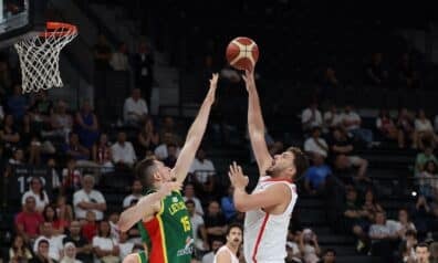 Turcijas un Lietuvas basketbola izlases