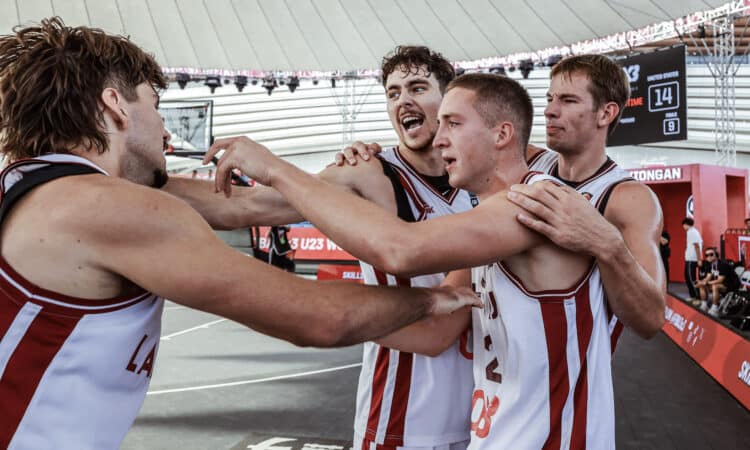 Latvijas U23 3x3 vīriešu basketbola izlase
