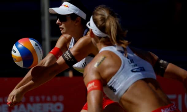 Anastasija Samoilova un Tīna Graudiņa