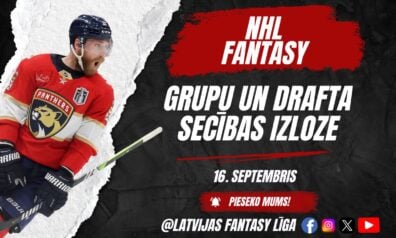 Vai Valters, Prāmnieks, Ikaunieks un Lūsiņš tiks ielozēti vienā grupā? | NHL Fantasy Izloze