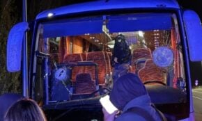 Cietušais "Pistoia" fanu autobuss
