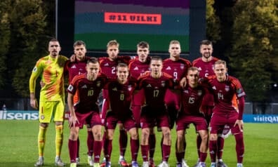 Latvijas futbola izlase