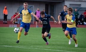 "Jelgavas" un "Akureyri" futbolisti