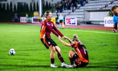 Latvijas sieviešu futbola izlase