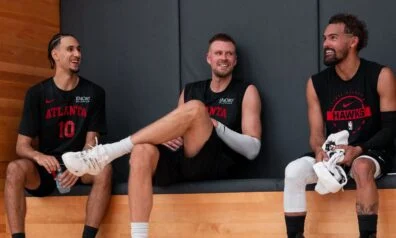 Zakarī Risašē, Kristaps Porziņģis, Trejs Jangs