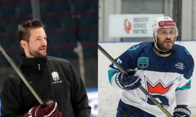 Lauris Dārziņš un Mārtiņš Karsums