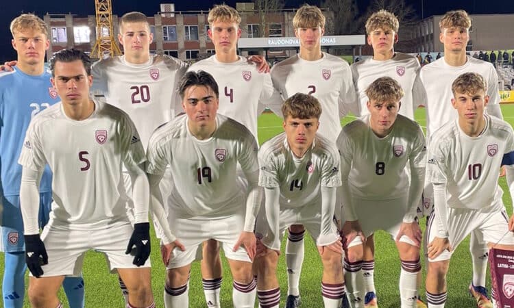 Latvijas U19 futbola izlase