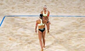 Anastasija Samoilova un Tīna Graudiņa