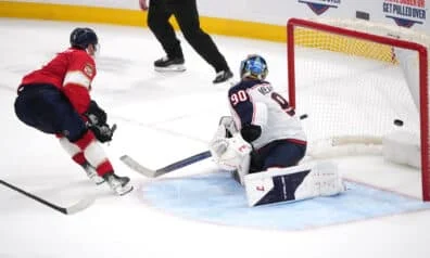 Sems Benets un Elvis Merzļikins