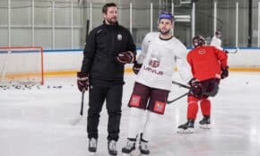 Lauris Dārziņš un Mārtiņš Dzierkals