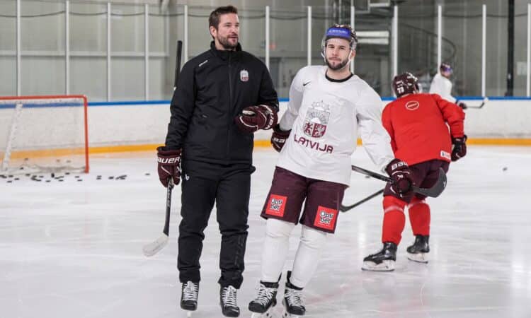 Lauris Dārziņš un Mārtiņš Dzierkals