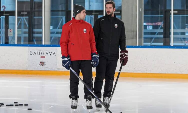 Kristaps Sotnieks un Lauris Dārziņš