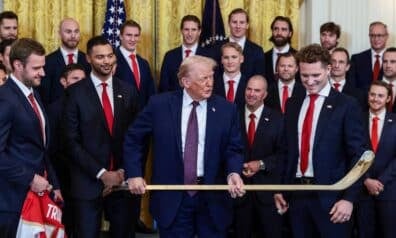 Floridas Panthers un Donalds Tramps