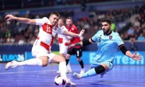 Horvātijas un Francijas telpu futbola izlases