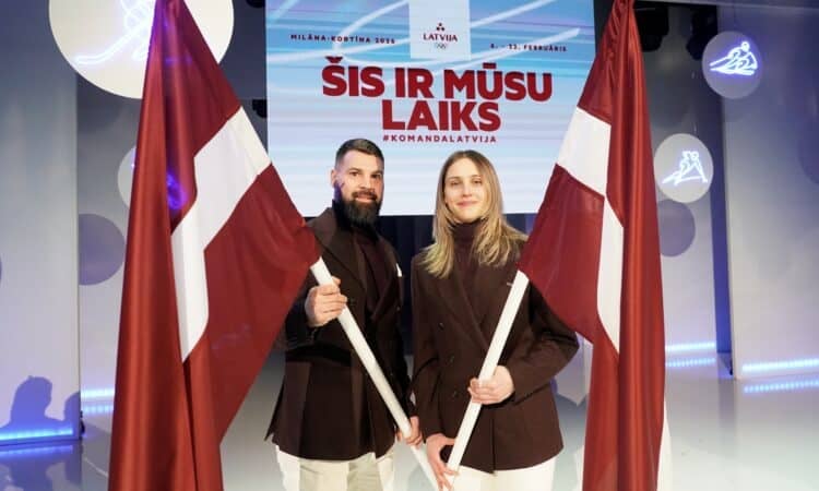 Kaspars Daugaviņš un Dženifera Ģērmane