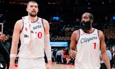 Ivica Zubacs un Džeimss Hārdens