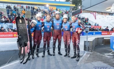 Latvijas kamaniņu braucēju komanda