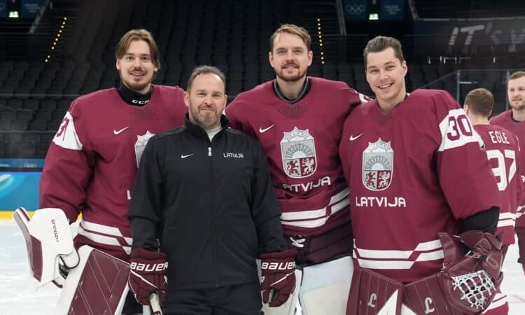 Artūrs Šilovs, Artūrs Irbe, Kristers Gudļevskis, Elvis Merzļikins