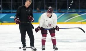 Sandis Ozoliņš un Alberts Šmits