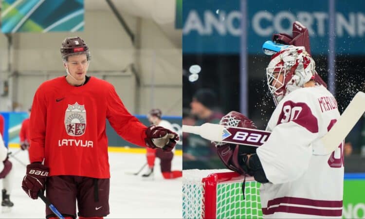 Alberts Šmits un Elvis Merzļikins