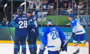 Somijas un Itālijas hokeja izlases