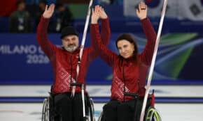 Agris Lasmans un Polīna Rožkova