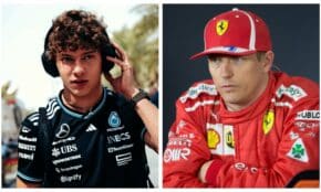 Kimi Antonelli un Kimi Raikonens