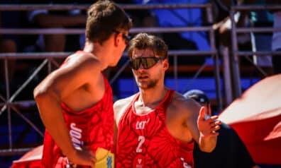 Ardis Bedrītis un Artūrs Rinkevičs