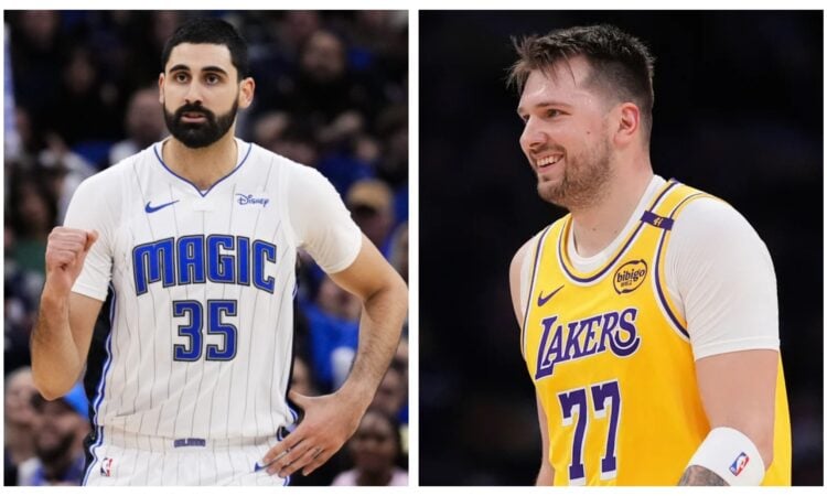 Goga Bitadze un Luka Dončičs