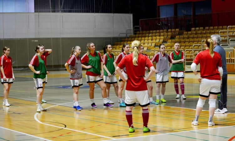 Latvijas sieviešu telpu futbola izlase