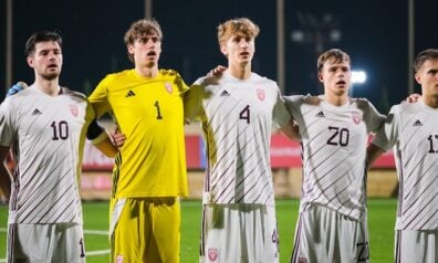 Latvijas U21 futbola izlase