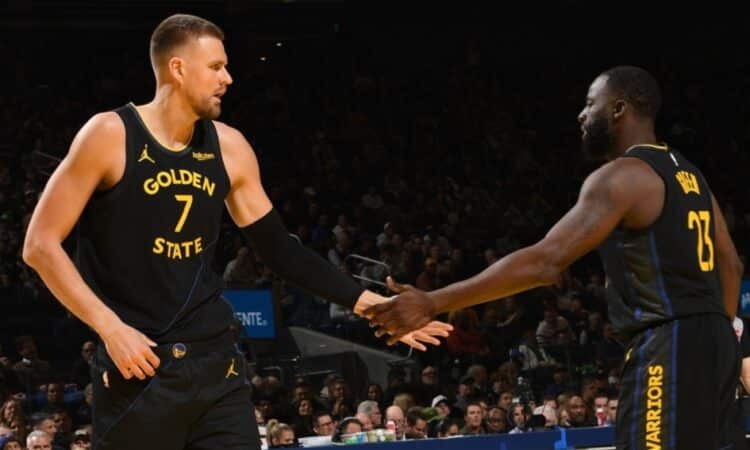 Kristaps Porziņģis un Dreimonds Grīns